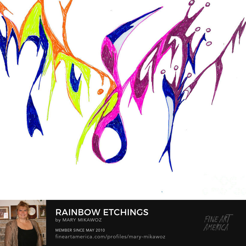 Mikawoz Rainbow Etchings